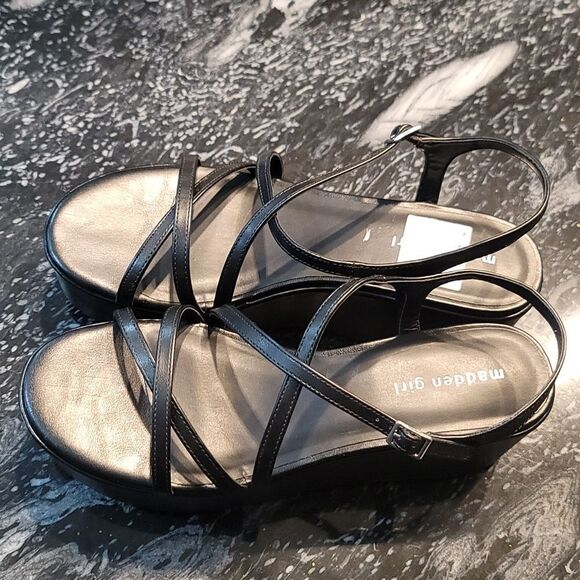 BRAND NEW MADDEN GIRL G-ENDERA PLATFORM WEDGE SANDAL - Picture 10 of 13